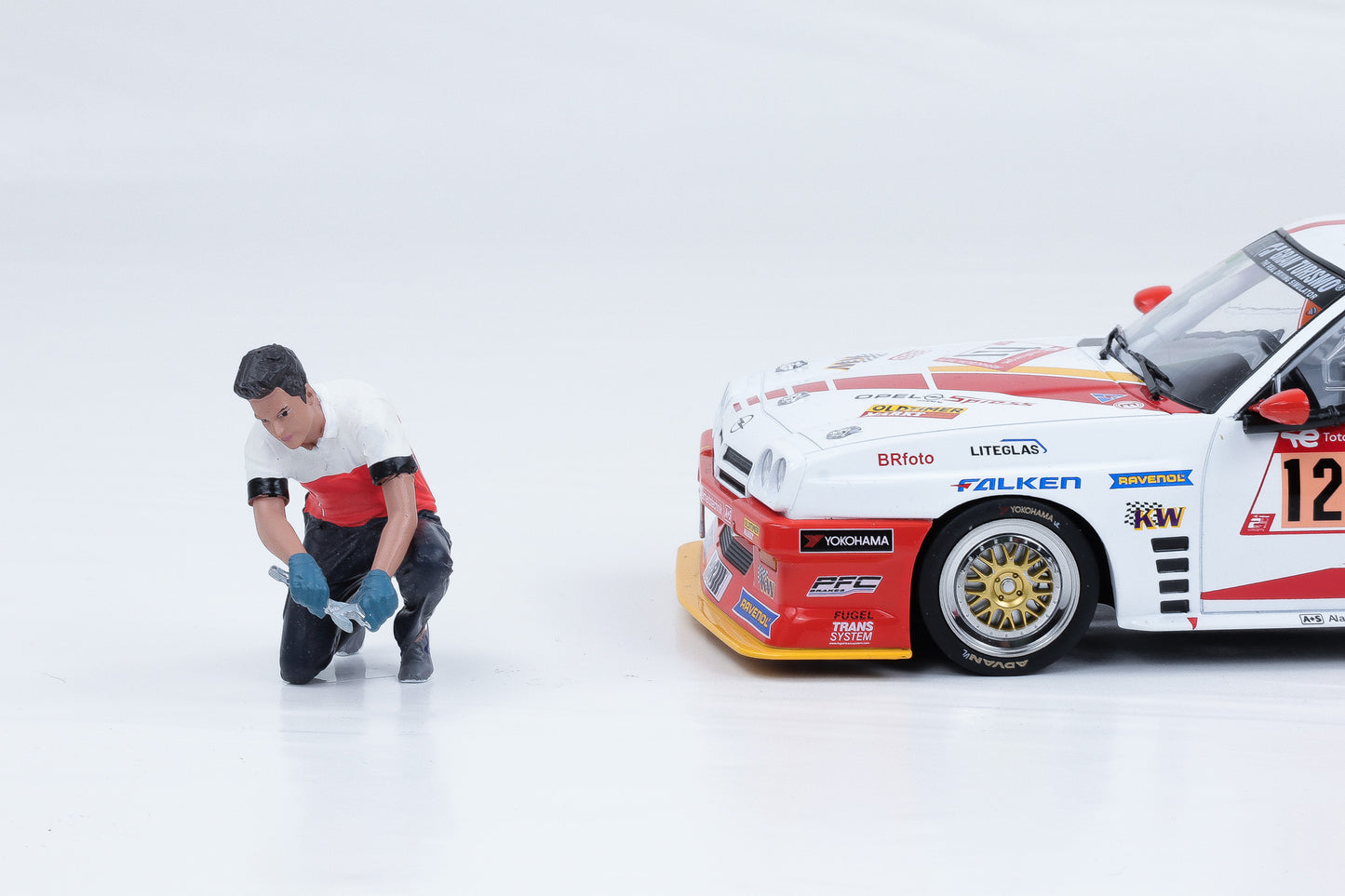 1:18 Figur Race Crew Pit Stop Mechaniker Figuren American Diorama 19005 #5