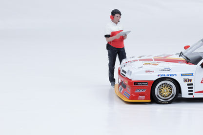 1:18 Figur Race Crew Pit Stop Mechaniker Figuren American Diorama 19003 #3