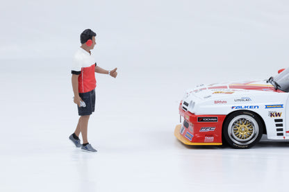 1:18 Figur Race Crew Pit Stop Mechaniker Figuren American Diorama 19002 #2