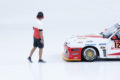 1:18 Figur Race Crew Pit Stop Mechaniker Figuren American Diorama 19002 #2