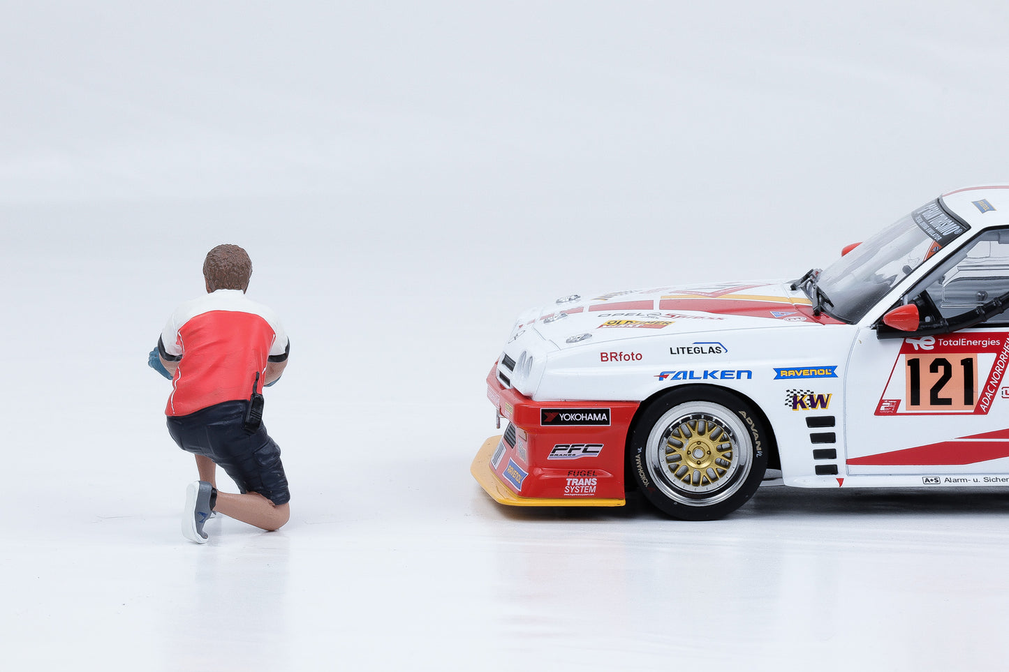 1:18 Figur Race Crew Pit Stop Mechaniker Figuren American Diorama 19001 #1