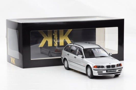 1:18 KK-Scale BMW 3er Serie E46 Touring 1999 silber diecast KKDC181461