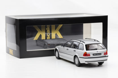 1:18 KK-Scale BMW 3er Serie E46 Touring 1999 silber diecast KKDC181461