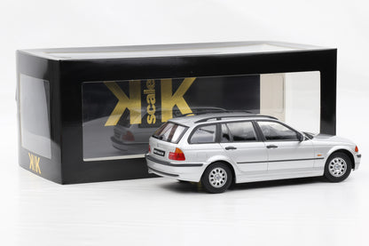 1:18 KK-Scale BMW 3er Serie E46 Touring 1999 silber diecast KKDC181461