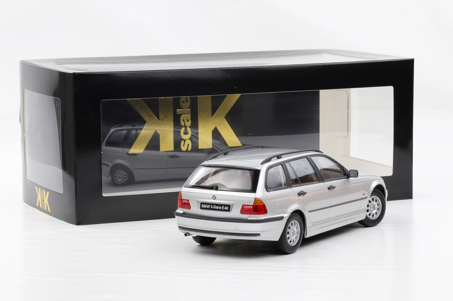1:18 KK-Scale BMW 3er Serie E46 Touring 1999 silber diecast KKDC181461