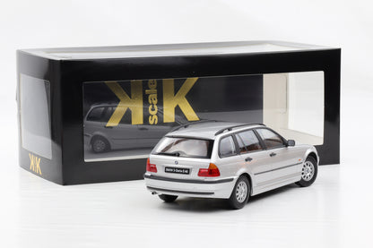 1:18 KK-Scale BMW 3er Serie E46 Touring 1999 silber diecast KKDC181461