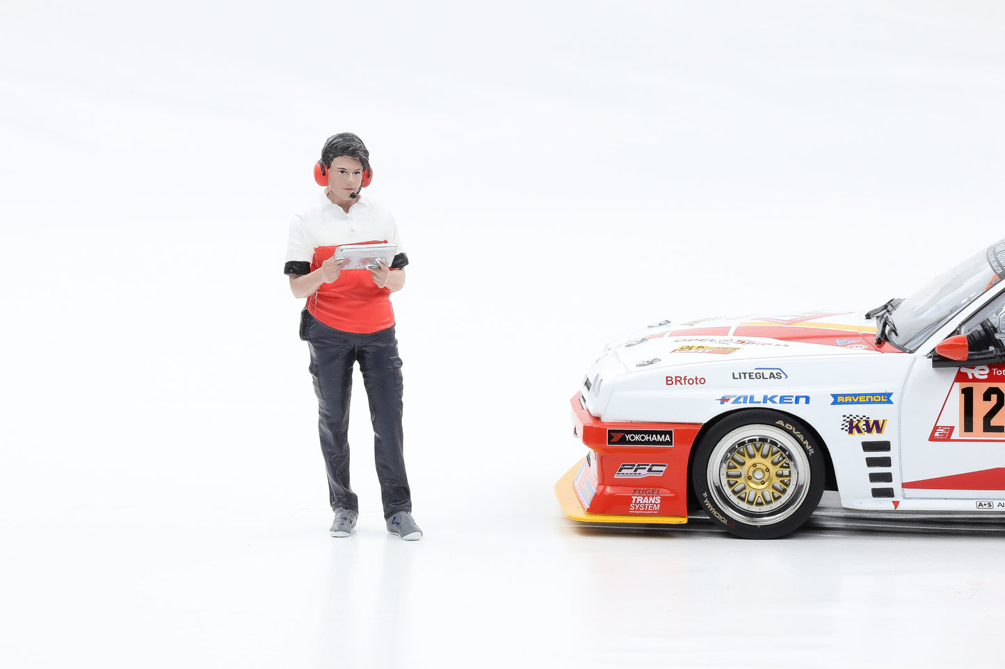 1:18 Figur Race Crew Pit Stop Mechaniker Figuren American Diorama 19003 #3