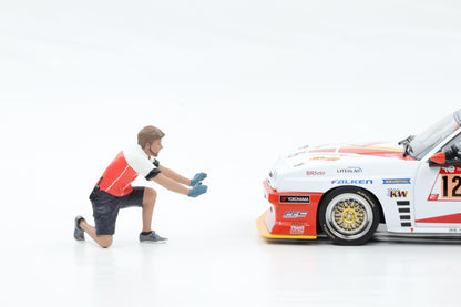1:18 Figur Race Crew Pit Stop Mechaniker Figuren American Diorama 19001 #1