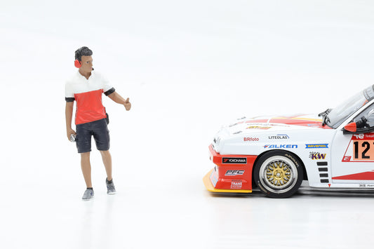 1:18 Figur Race Crew Pit Stop Mechaniker Figuren American Diorama 19002 #2