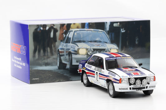 1:18 Werk83 Opel Ascona 400 Night Version #2 Winner Rallye Monte Carlo 1982 Röhrl