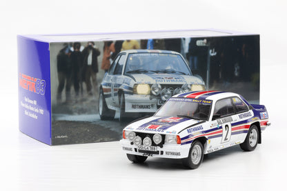 1:18 Werk83 Opel Ascona 400 Night Version #2 Winner Rallye Monte Carlo 1982 Röhrl