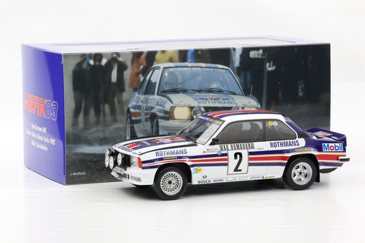 1:18 Werk83 Opel Ascona 400 Night Version #2 Winner Rallye Monte Carlo 1982 Röhrl