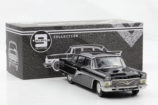 1:18 Triple 9 Tschaika GAZ 13 Seagull 1959 black diecast limited