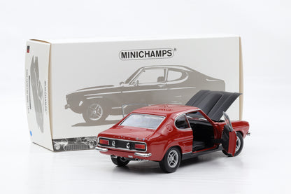 1:18 Minichamps Ford Capri MKI RS 2600 Red / black 1970 opening 150 089076