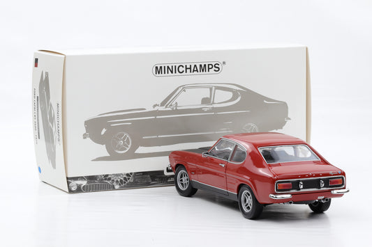 1:18 Minichamps Ford Capri MKI RS 2600 Red / black 1970 opening 150 089076