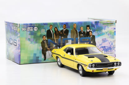 1:18 Greenlight Dodge Challenger R/T 1970 NCIS Movie Hollywood diecast