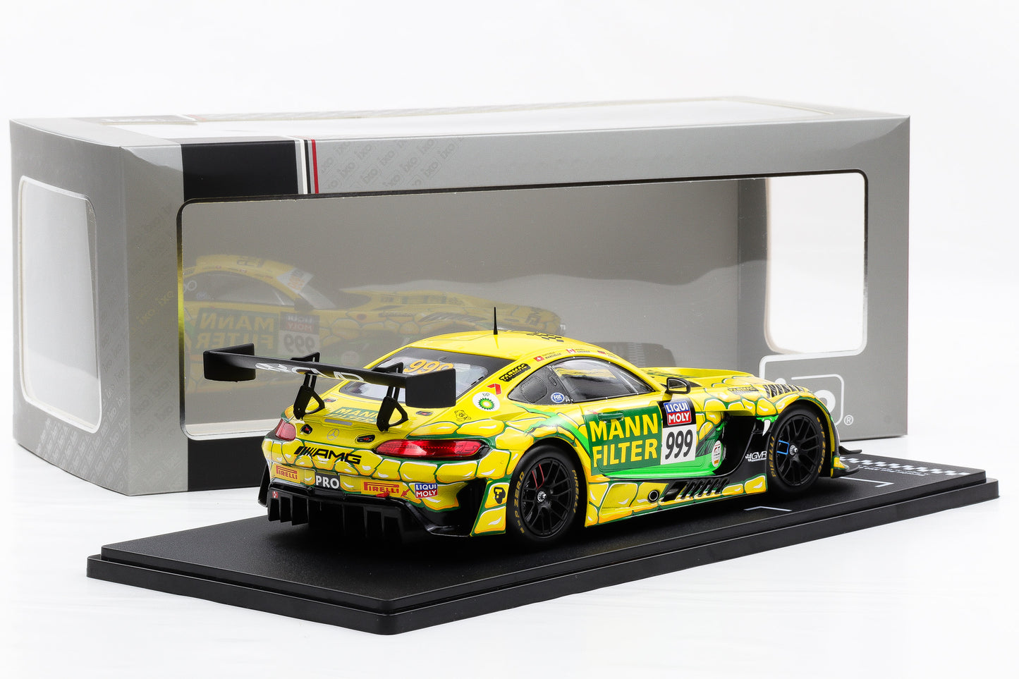 1:18 IXO Mercedes-AMG GT3 Evo #999 Mamba MANN 3rd 12h Bathurst 2023