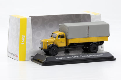 1:43 Premium Classixxs Mercedes-Benz L3500 LKW mit Planenaufbau Deutsche Post