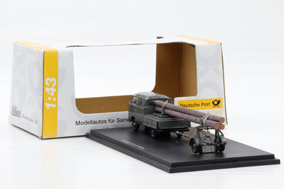 1:43 Schuco Deutsche Post Philatelie VW T2a Langholztransport  #10716