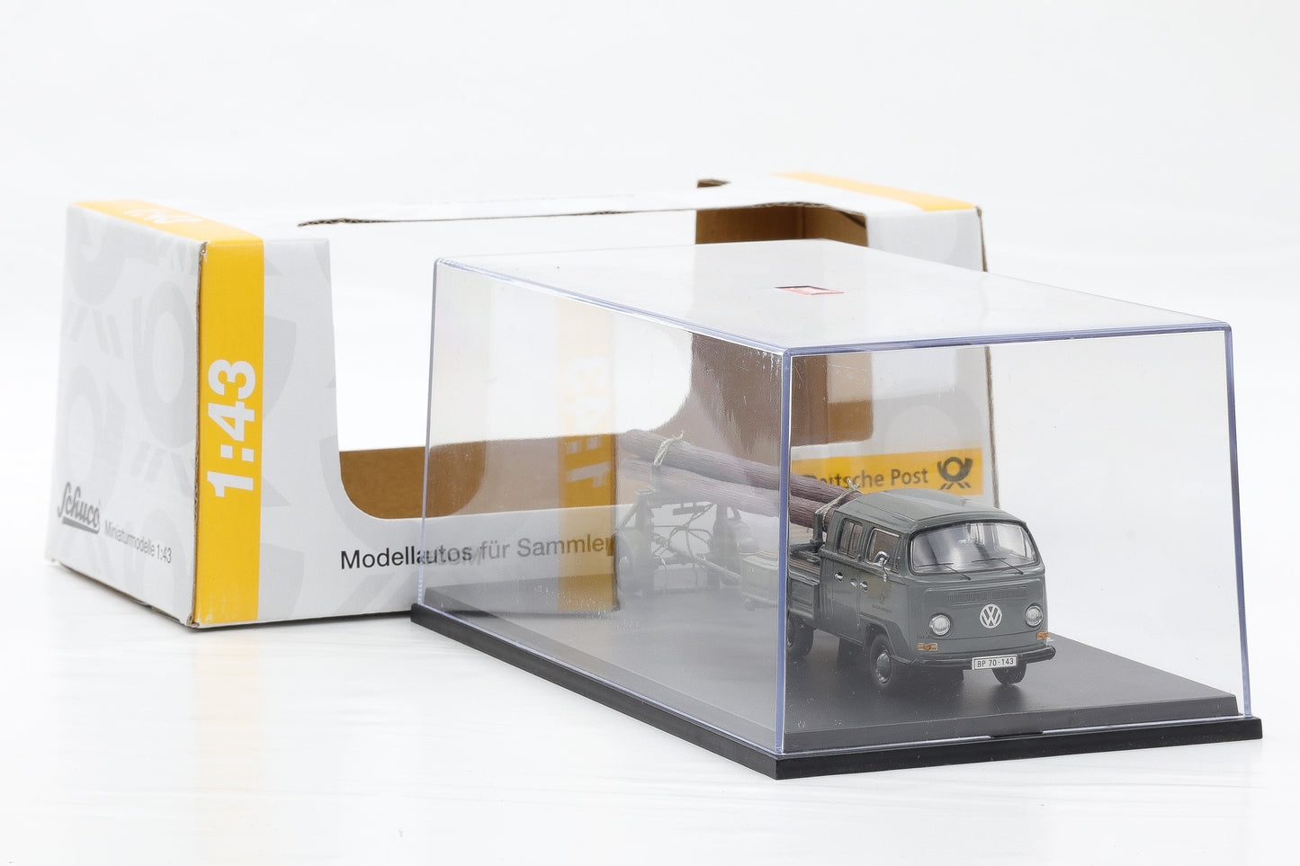 1:43 Schuco Deutsche Post Philatelie VW T2a Langholztransport  #10716