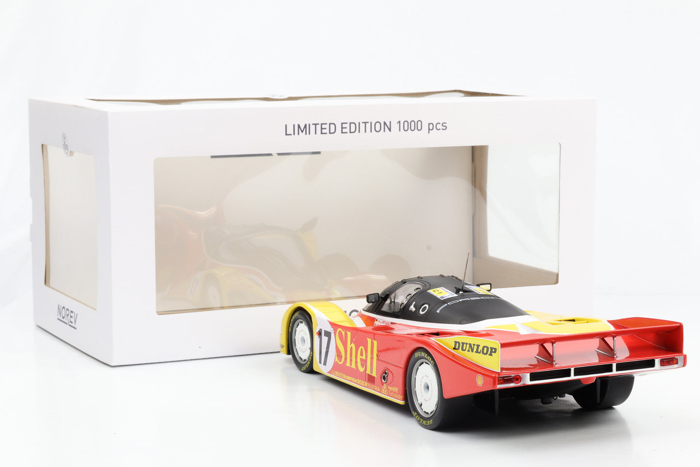 1:18 Porsche 962 C #17 24H le Mans 1988 Shell Ludwig Stuck Bell 1:18 Norev