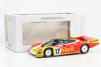 1:18 Porsche 962 C #17 24H le Mans 1988 Shell Ludwig Stuck Bell 1:18 Norev