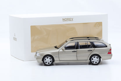 1:18 Norev Mercedes-Benz C Class T-Modell smokesilver Kombi S202 1997 183388