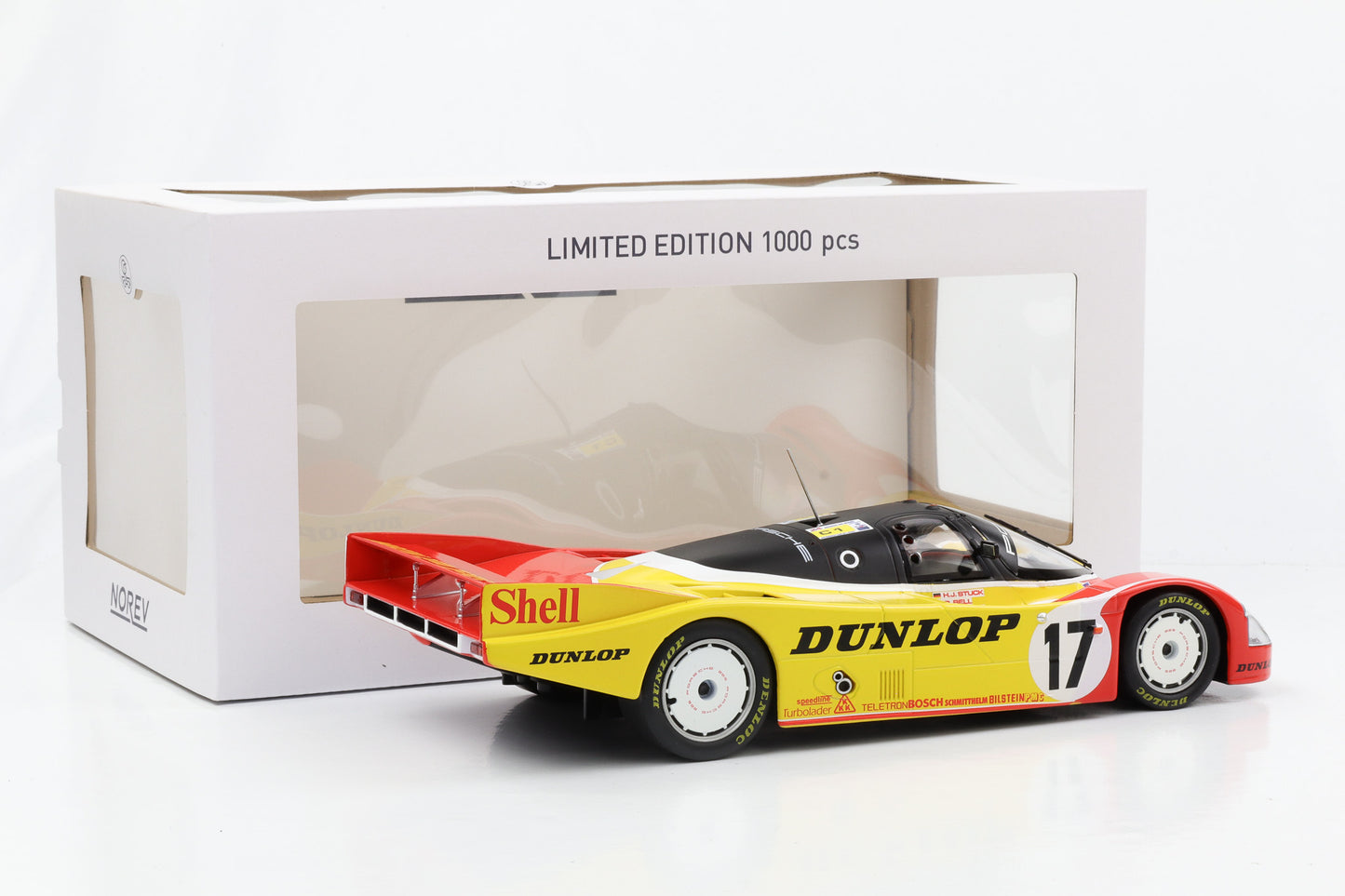 1:18 Porsche 962 C #17 24H le Mans 1988 Shell Ludwig Stuck Bell 1:18 Norev