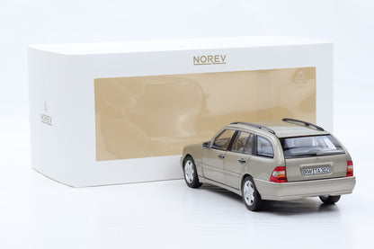 1:18 Norev Mercedes-Benz C Class T-Modell smokesilver Kombi S202 1997 183388