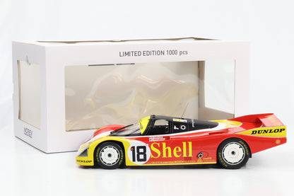 1:18 Porsche 962 C #18 24H le Mans 1988 Shell Wollek Schuppan Merwe Norev