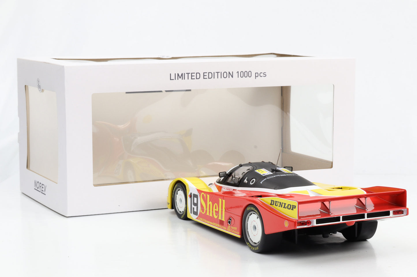 1:18 Porsche 962 C #19 24H le Mans 1988 Shell Mario Michael John Andretti Norev