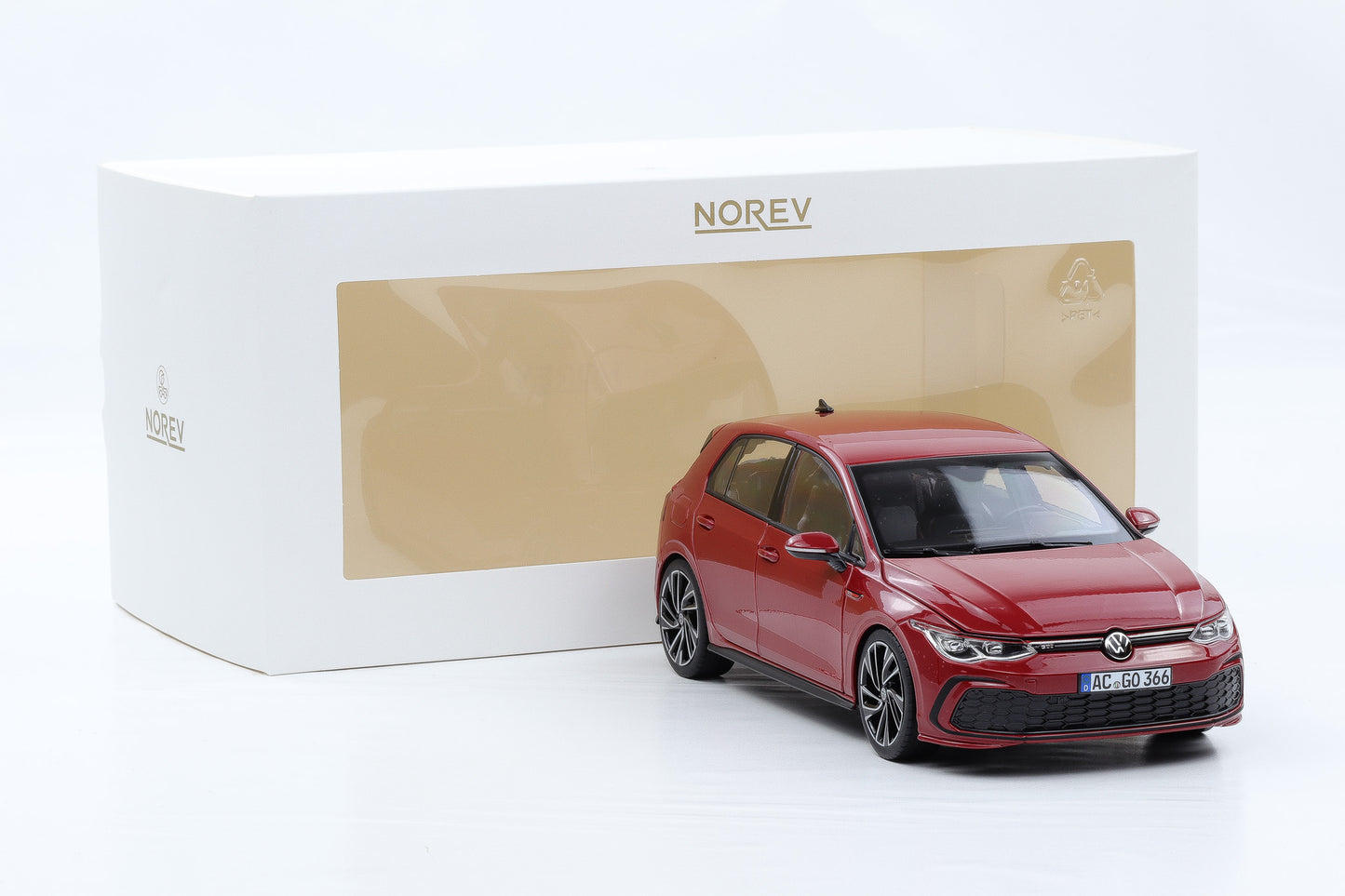 1:18 Norev Golf 8 VIII GTI VW Volkswagen tornadorot 2021 full opening 188595