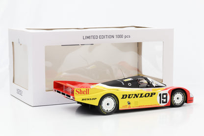 1:18 Porsche 962 C #19 24H le Mans 1988 Shell Mario Michael John Andretti Norev