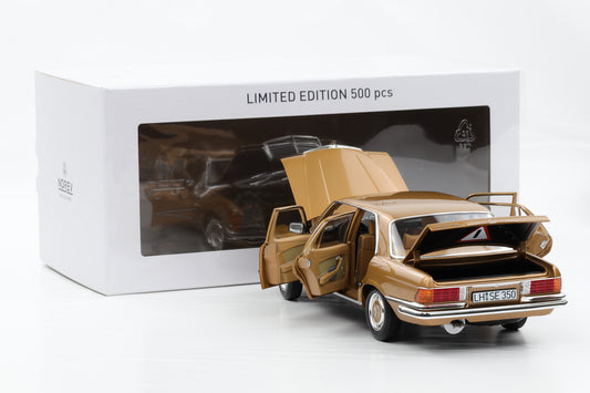 1:18 Norev Mercedes-Benz 350 SE W116 1973 gold metallic limited 183970