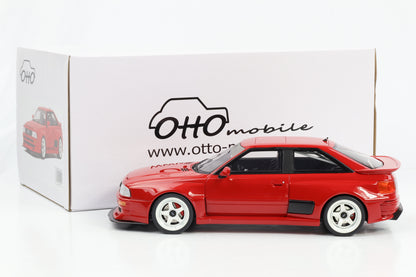 1:18 Audi 80 Coupe Prior Design rot 2021 1:18 Ottomobile OT1068 NEU & OVP