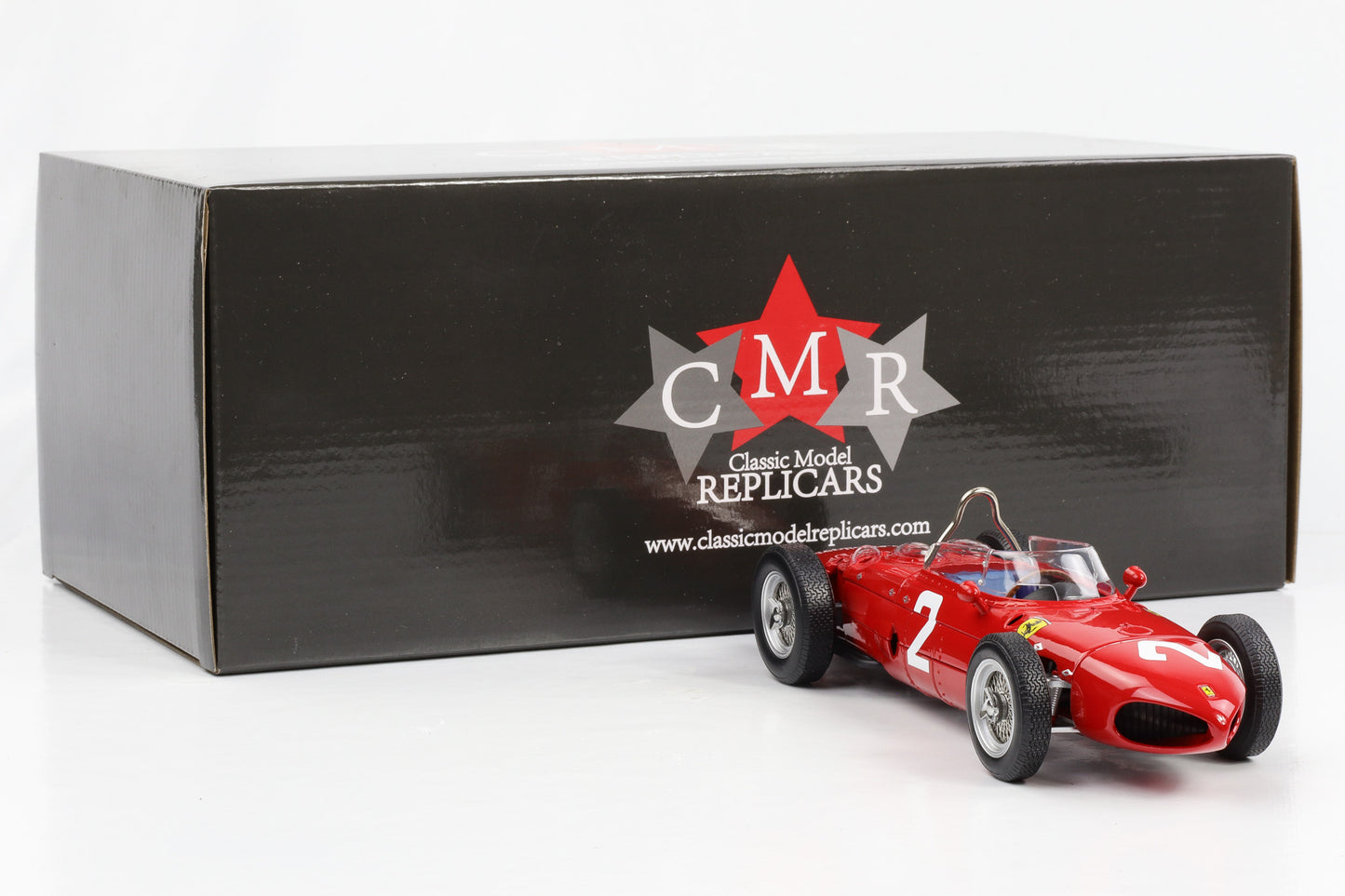 1:18 Ferrari 156 Sharknose #2 Winner Monza 1961 F1 Hill Weltmeister CMR 166