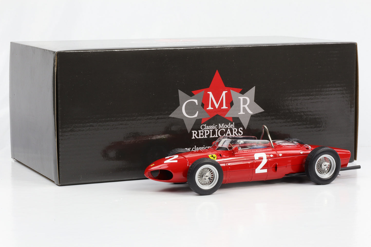 1:18 Ferrari 156 Sharknose #2 Winner Monza 1961 F1 Hill Weltmeister CMR 166