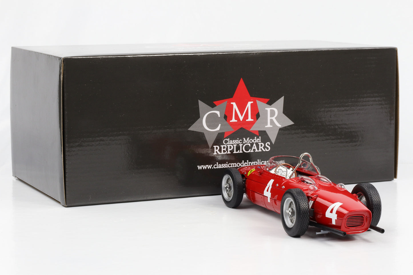 1:18 Ferrari 156 Sharknose #4 Winner British GP F1 Count B. von Trips CMR 168 