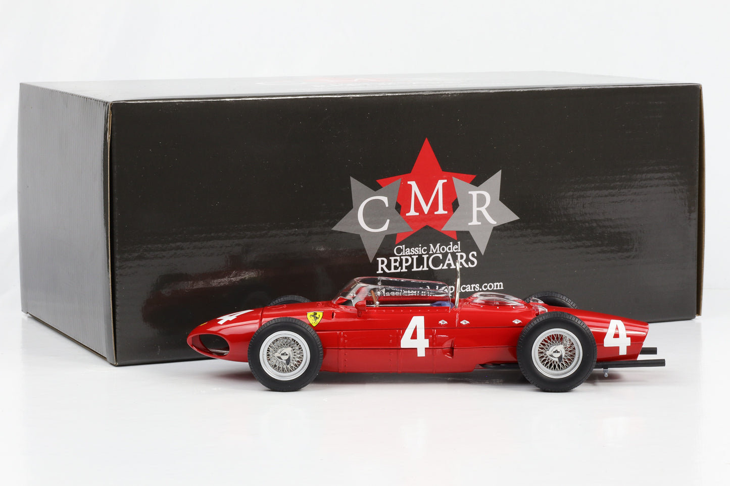 1:18 Ferrari 156 Sharknose #4 Sieger British GP F1 Graf B. von Trips CMR 168