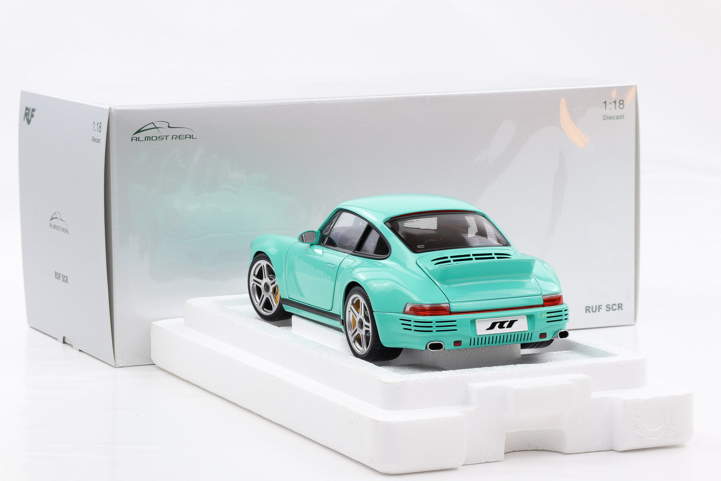 1:18 Almost Real Porsche 911 964 RUF SCR Coupe Mint Green ALM880206 OVP