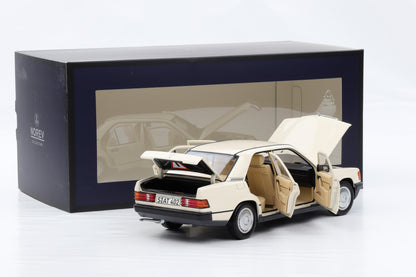 1:18 Norev Mercedes-Benz 190E W201 Beige 1984 183829 limited 200 pcs