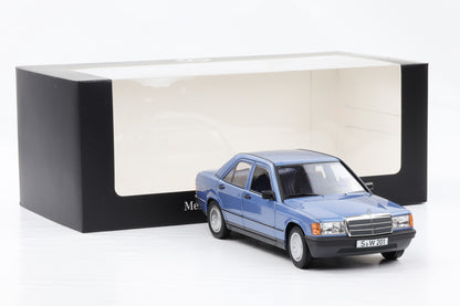 1:18 Norev Mercedes-Benz 190E W201 diamond blue 1984 Dealer B66040661