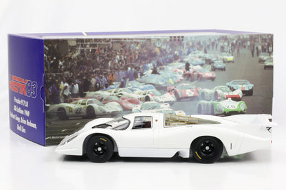 1:18 Porsche 917 LH 24h LeMans 1969 plain body white WERK83 diecast