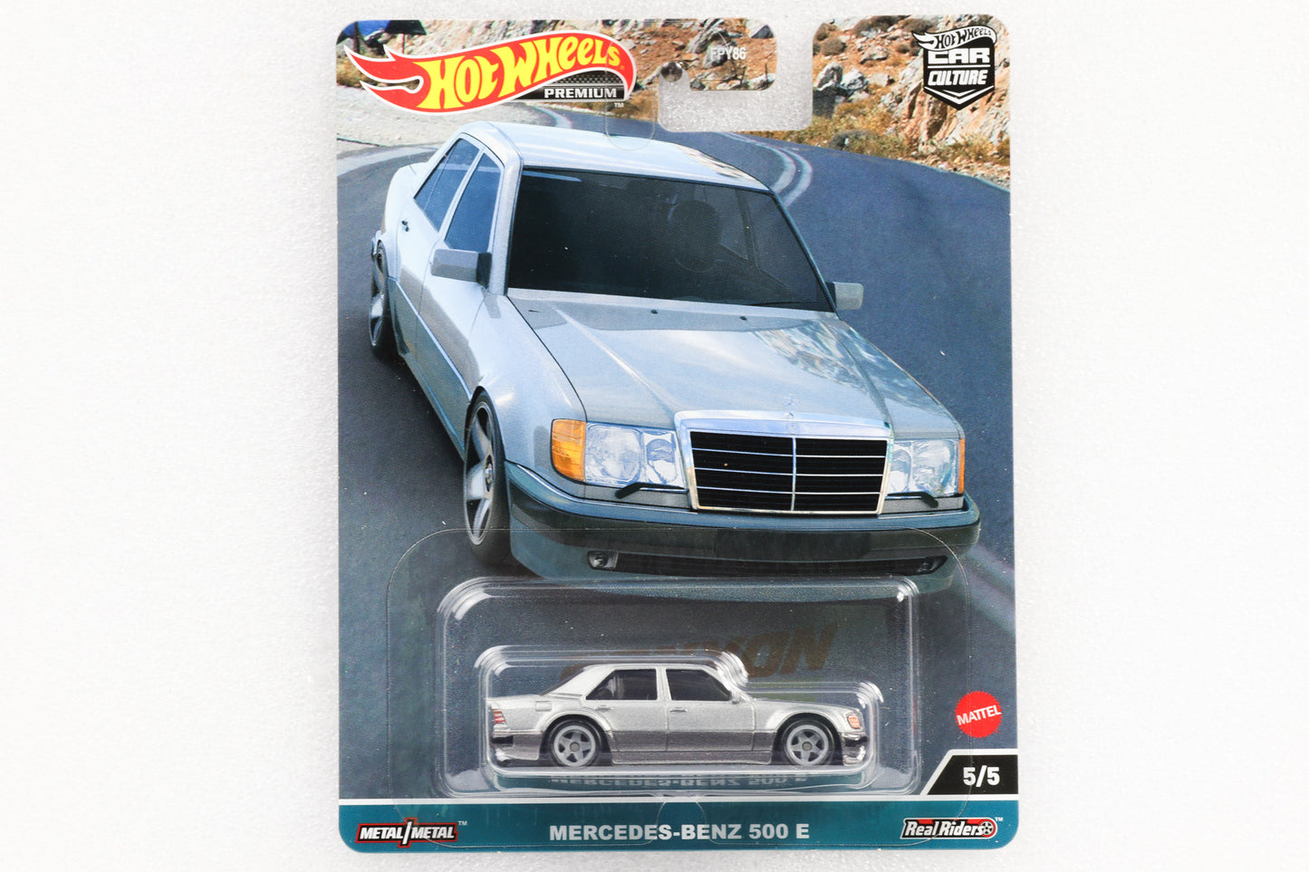 1:64 BMW M5 E39 rossa Hot wheels Canyon Warriors