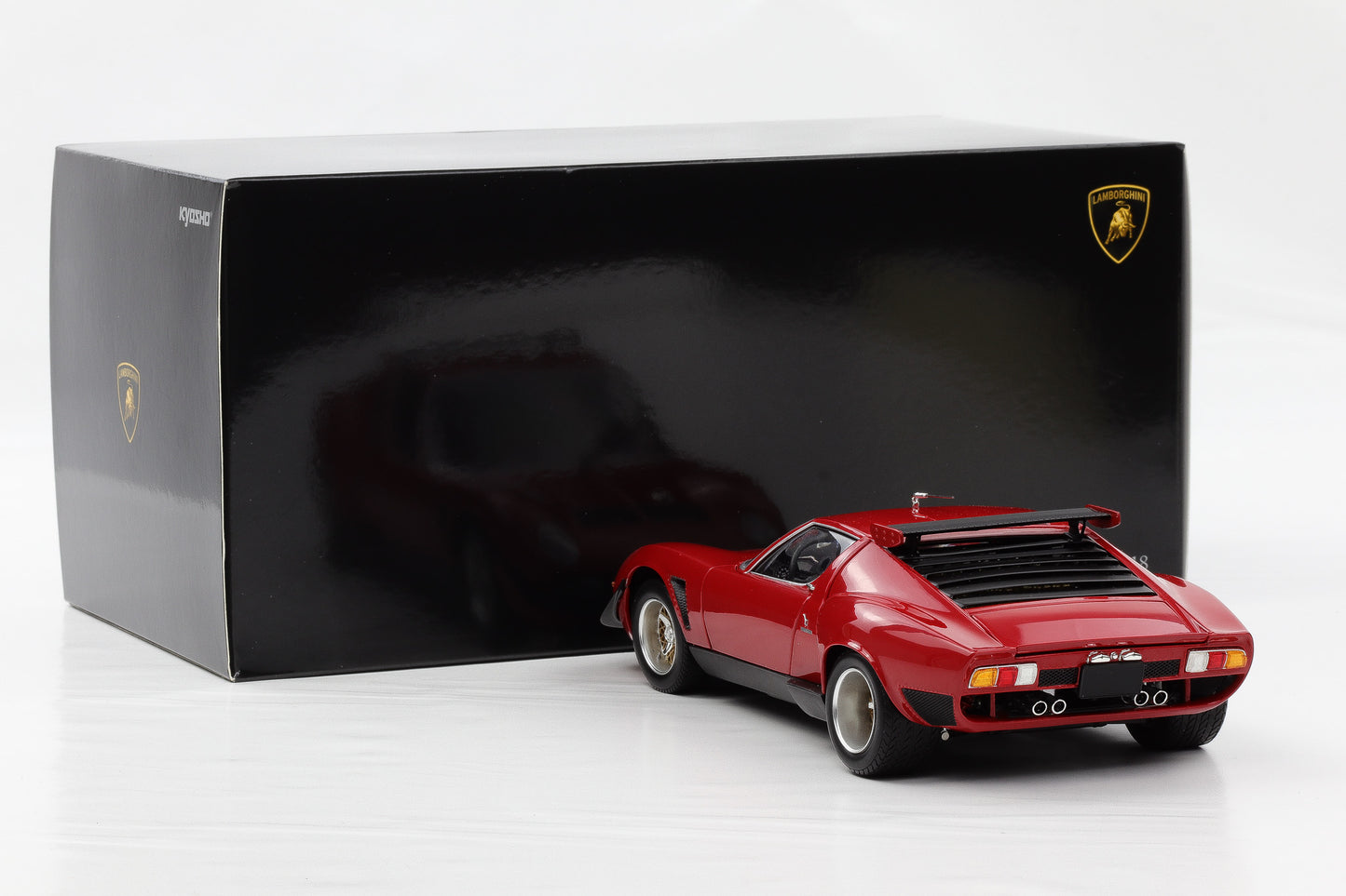 1:18 Kyosho Lamborghini Miura SVR Red Black R full opening 08319R