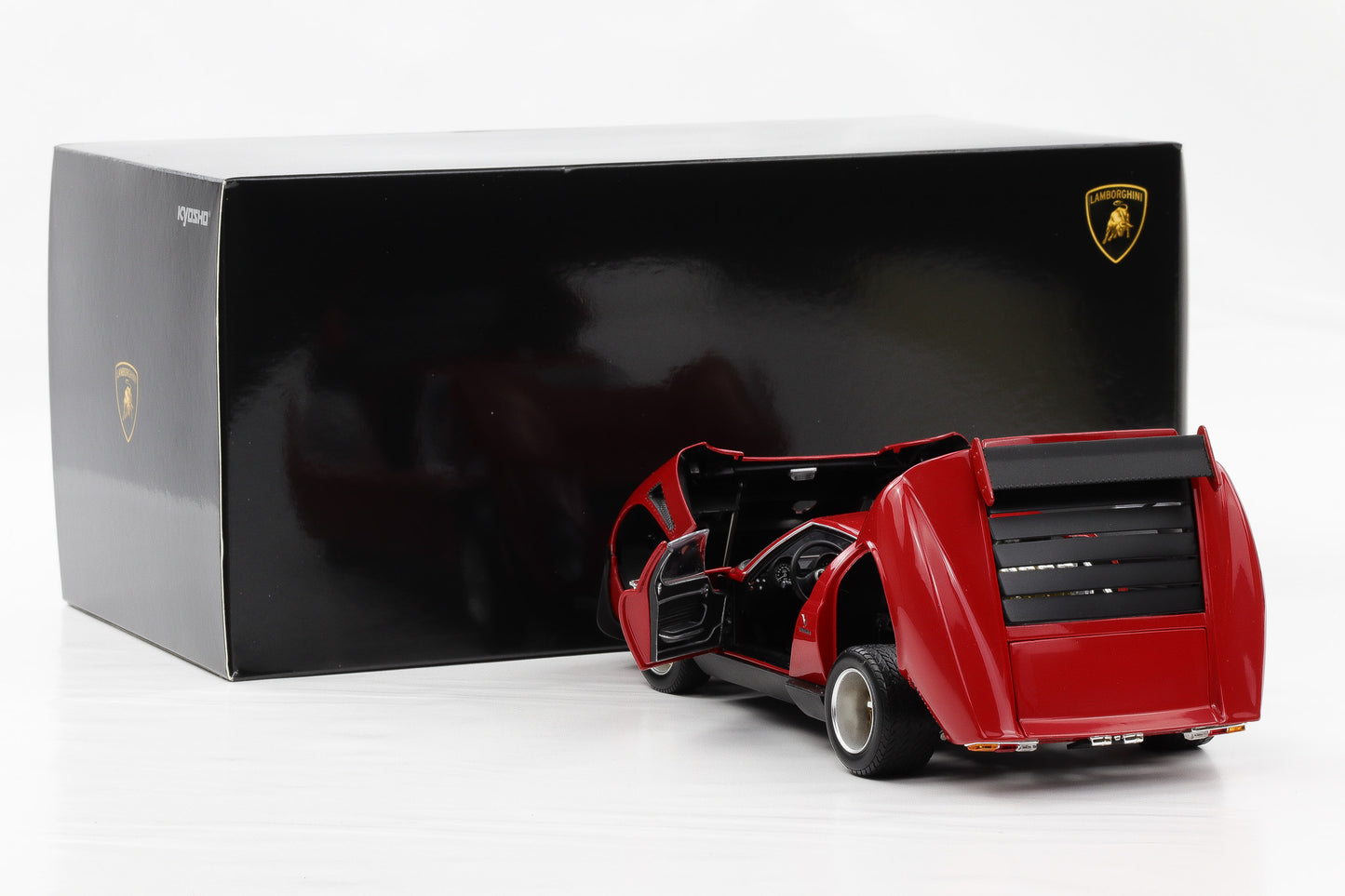 1:18 Kyosho Lamborghini Miura SVR Red Black R full opening 08319R