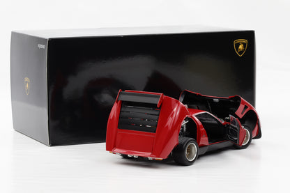 1:18 Kyosho Lamborghini Miura SVR Red Black R full opening 08319R