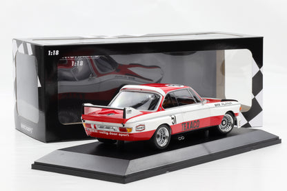1:18 Minichamps BMW 3.0 CSL #51 Sieger Zandvoort GP NTK 1974 Vermeulen