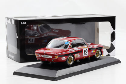 1:18 Minichamps BMW 3.0 CSL 24h Spa Winner 1974 #12 Peltier Dieudonnee