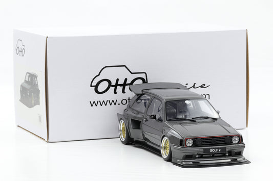 1:18 OTTOmobile VW Volkswagen Golf II GTi Khyzyl Saleem Ascot grey OT476